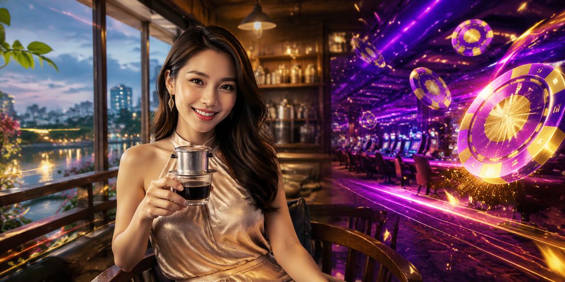 Người chơi casino tại Hà Nội theo dõi kết quả giải thưởng buổi sáng cùng cà phê